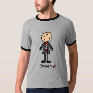 Camiseta T-shirts e presentes no topo da figura