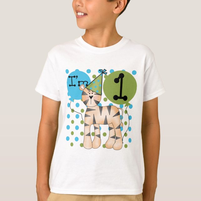 Camiseta T-shirts e presentes primeiros aniversarios de Tig (Frente)