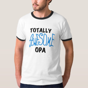 Camiseta T-shirts e presentes, totalmente incríveis, azuis