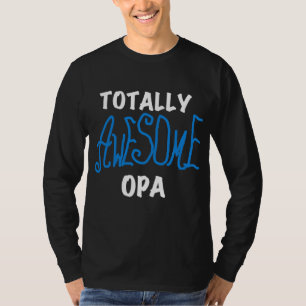 Camiseta T-shirts e presentes, totalmente incríveis, azuis