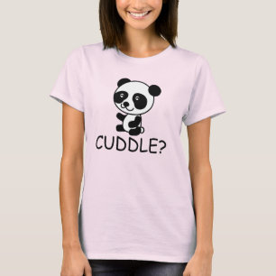 Camiseta T-shirts Engraçadas, Cuddle?