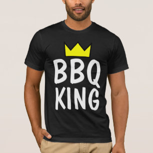 Camiseta T-shirts Engraçadas Do REI churrasco Para Pais Ou