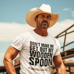 Camiseta T-Shirts ENGRAÇADAS DOS HOMENS, NÃO ME FAÇAM SAIR