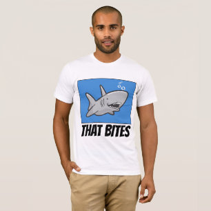 Camiseta T-shirts engraçadas, essas mordidas