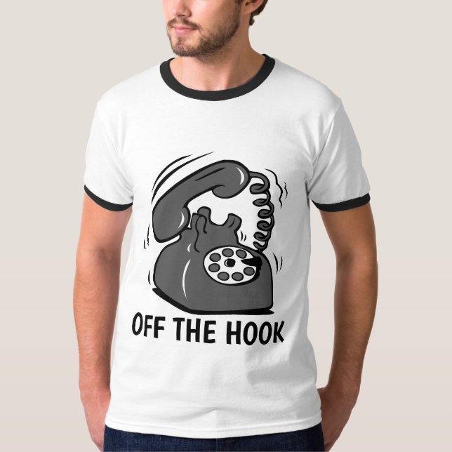 Camiseta T-Shirts Engraçadas, FORA DA MANCHA (Frente)