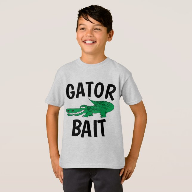 Camiseta T-shirts Engraçadas, GATOR BAIT (Frente Completa)