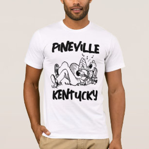 Camiseta T-Shirts ENGRAÇADAS PINEVILLE KENTUCKY