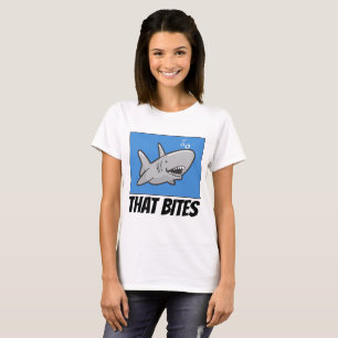 Camiseta T-shirts engraçadas, que morde T-Shirt