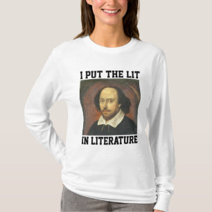 Camiseta T-Shirts engraçadas SHAKESPEARE