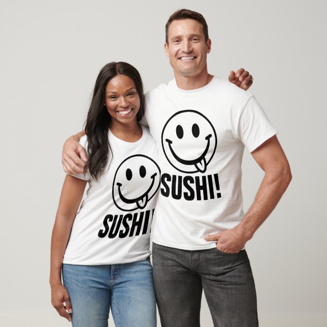 Camiseta T-shirts ENGRAÇADAS, SUSHI! (Unissex)