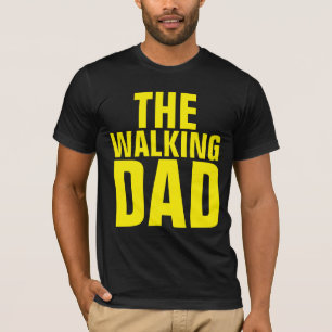 CAMISETA T-SHIRTS ENGRAÇADOS PARA O PAI, O PAI DE ANDAMENTO