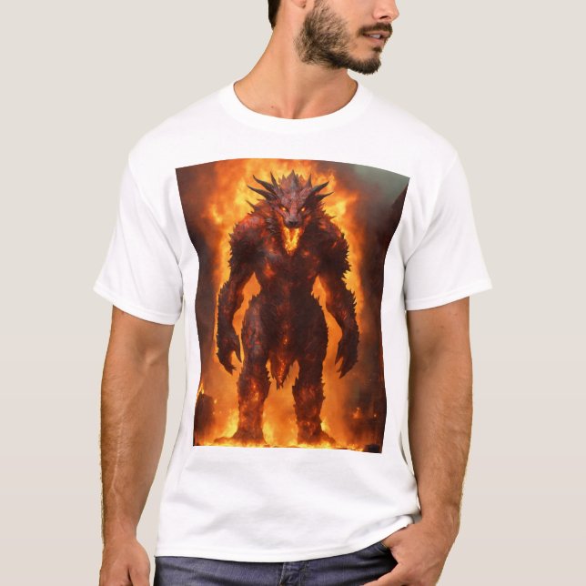 Camiseta T-Shirts Epic Death Metal - Solte a Besta com (Frente)