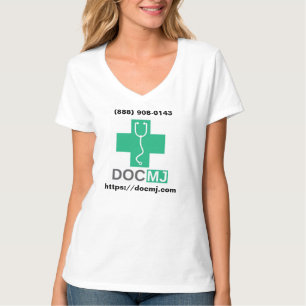 Camiseta T-Shirts femininas do DOC MJ