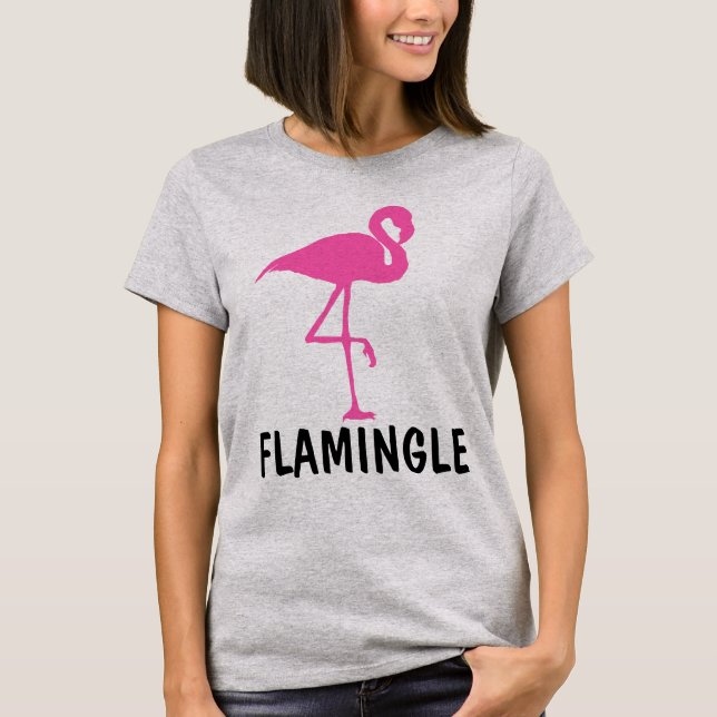Camiseta T-shirts FLAMINGO FLAMINGLE (Frente)