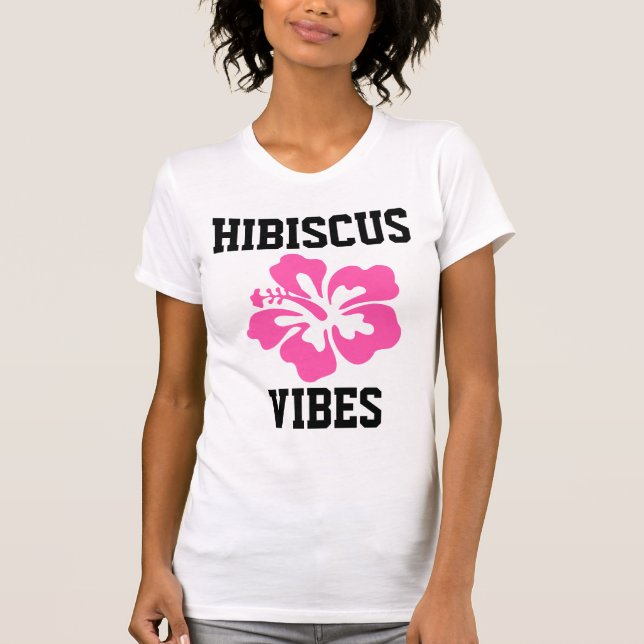 Camiseta T-Shirts FLOWER HIBISCUS (Frente)