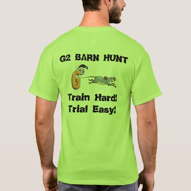 Camiseta T-shirts G2 BARN HUNT (Verso)