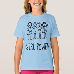 Camiseta T-shirts GIRL POWER Girls