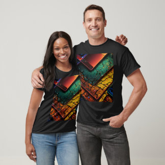 Camiseta T-Shirts Gráficas Trendy | O conforto atende ao es