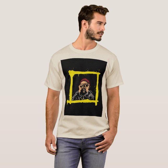 Camiseta T-shirts guiadas pelo conceito (Frente Completa)