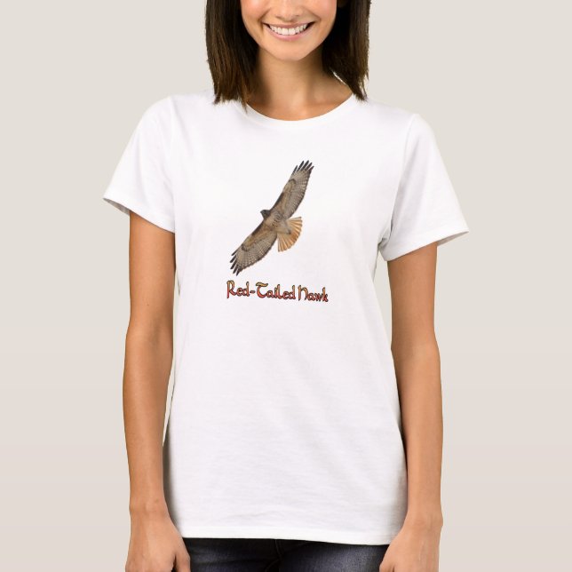 Camiseta T-Shirts Hawk de Altura Vermelha (Frente)