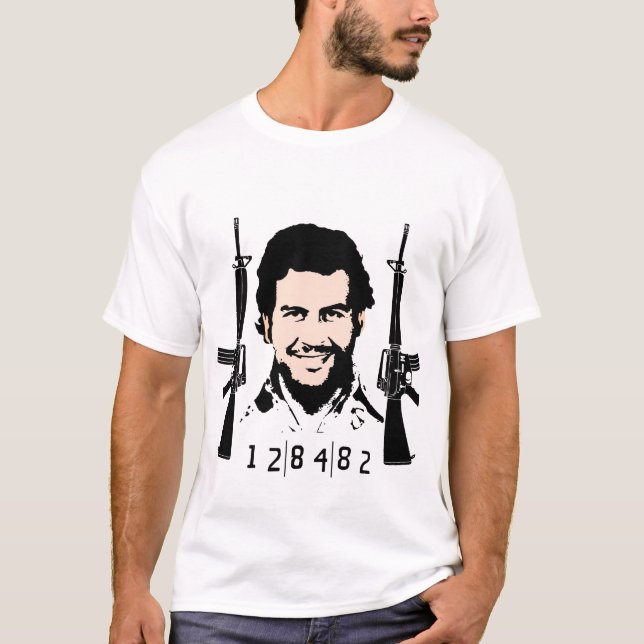 Camiseta T-shirts homme Pablo escobar (Frente)