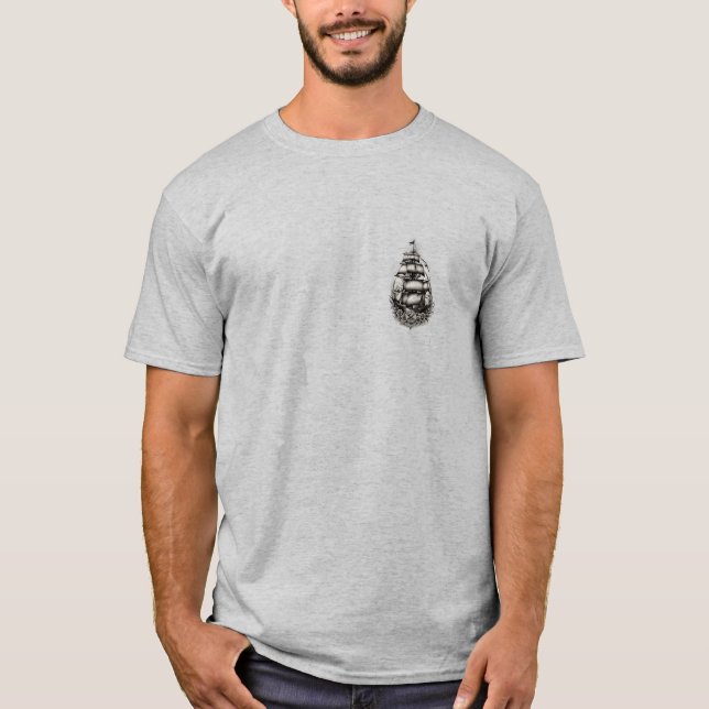 Camiseta "T-Shirts inspiradas na tatuagem do Eterno" (Frente)