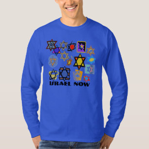 CAMISETA T-SHIRTS JUDEUS - ISRAEL AGORA - UNISEX CHANUKAH