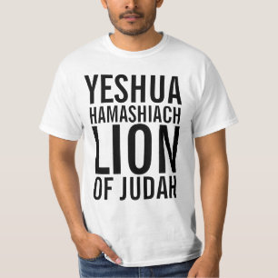 Camiseta T-shirts JUDitas MESSIÂNICAS, camisetas, LÍÃO DE J