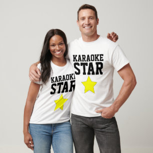 Camiseta T-shirts KARAOKE STAR