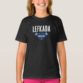 Camiseta T-shirts Lefkada Grécia para meninas