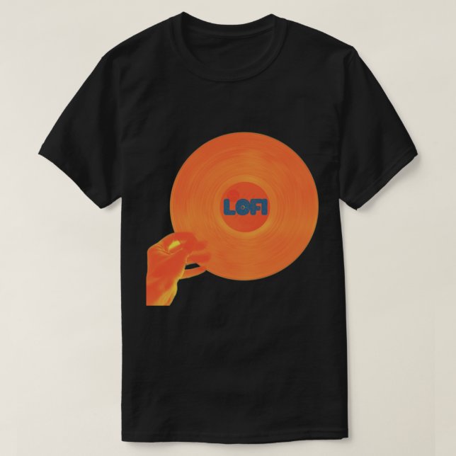 Camiseta T-shirts Lofi &amp; Mais Classe de Merch HipHop Lo (Frente do Design)