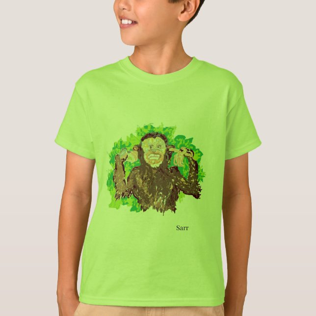 Camiseta T-Shirts: Macaco de um Dia (Frente)