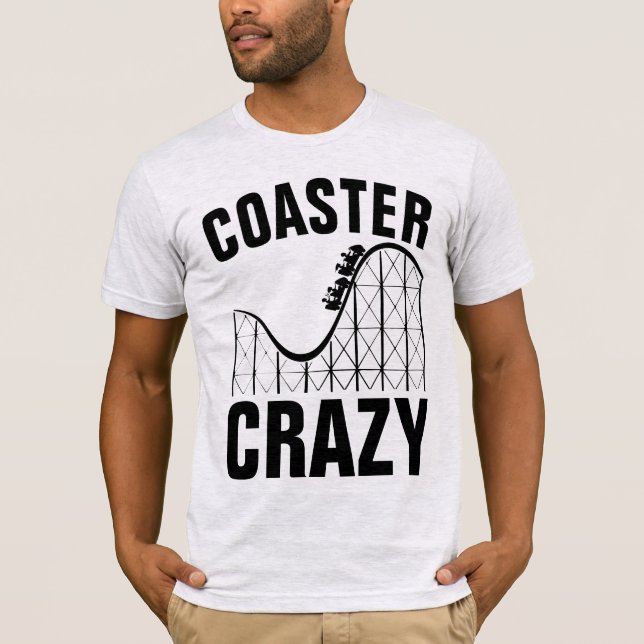 Camiseta T-Shirts MALUCAS DE PORTA COPOS ROLLERCOSTER (Frente)