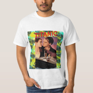 Camiseta T-Shirts masculinas, Titanic