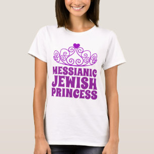 Camiseta T-Shirts MESSIÂNICAS DE PRINCESA JUDAICA