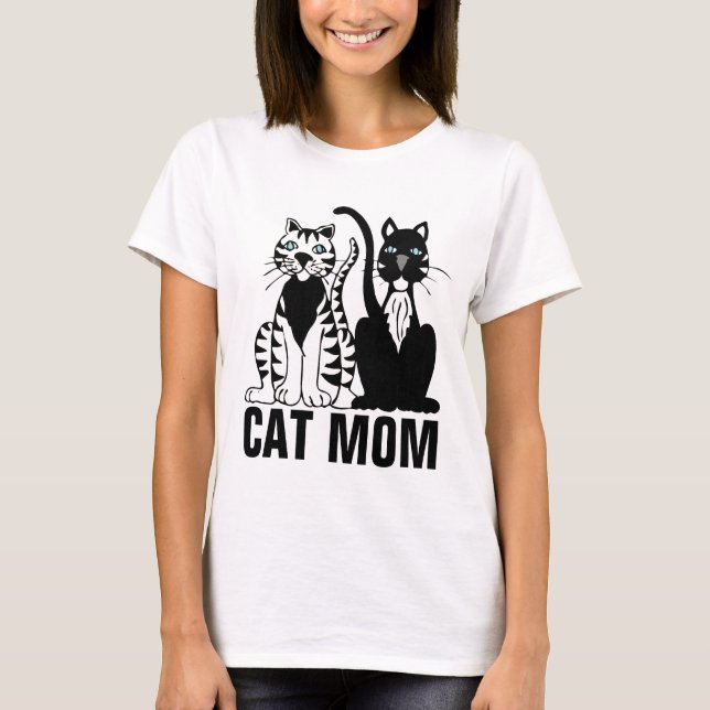 CAMISETA T-SHIRTS MOM-CAT (Frente)
