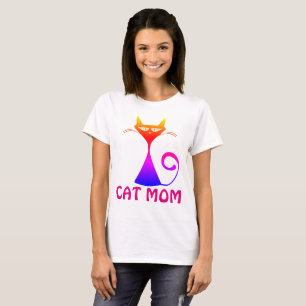 Camiseta T-shirts MOM CAT