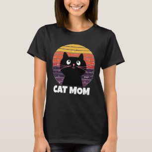 Camiseta T-Shirts MOM CAT RETRO 80s