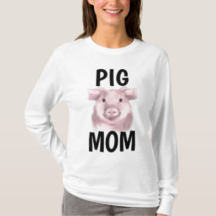 Camiseta T-shirts MOM PIG