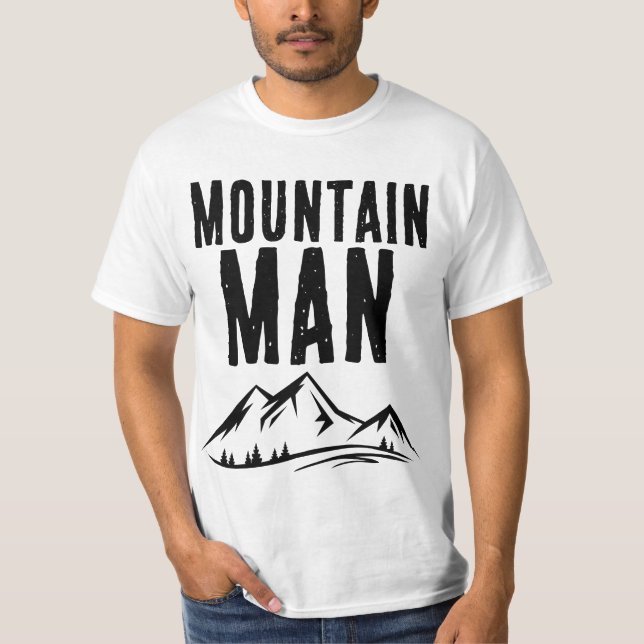Camiseta T-Shirts MOUNTAIN MAN APPALACHIA (Frente)