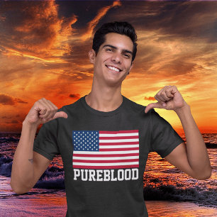 CAMISETA T-SHIRTS NÃO VACINADOS NO SANGUE