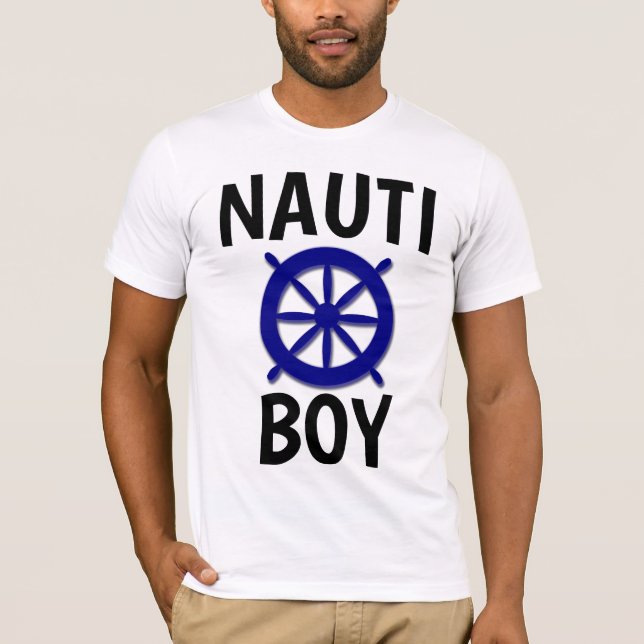 Camiseta T-Shirts NAUTI BOY NAUTICAL (Frente)