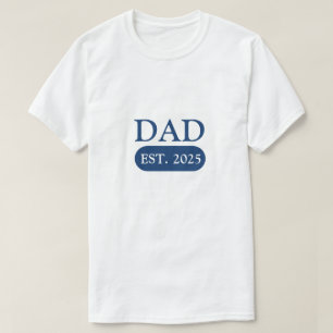Camiseta T-Shirts novo papai   Modelo do ano passado