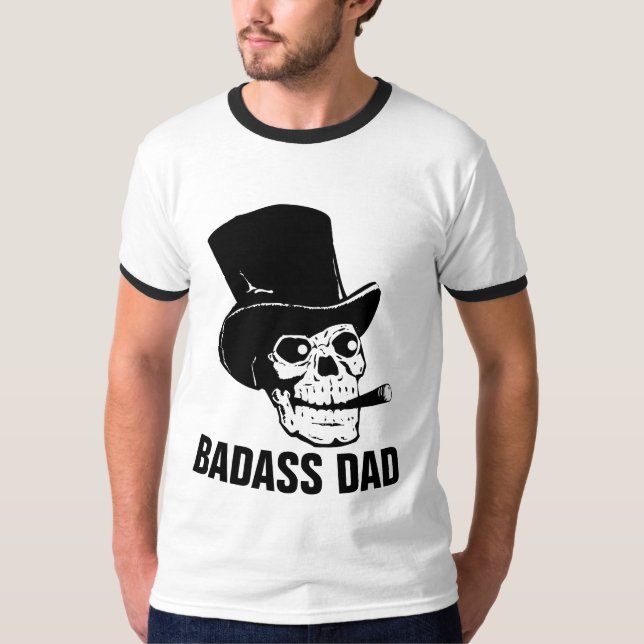 Camiseta T-Shirts PAI BADASS (Frente)