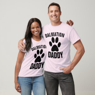 Camiseta T-shirts PAI DALMATION DOG