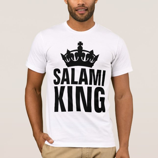Camiseta T-Shirts pai SALAMI KING (Frente)