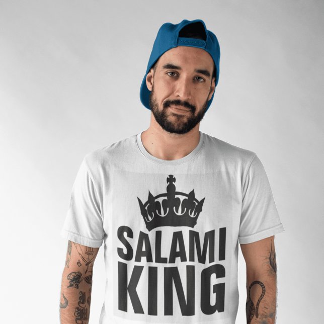 Camiseta T-Shirts pai SALAMI KING (Criador carregado)