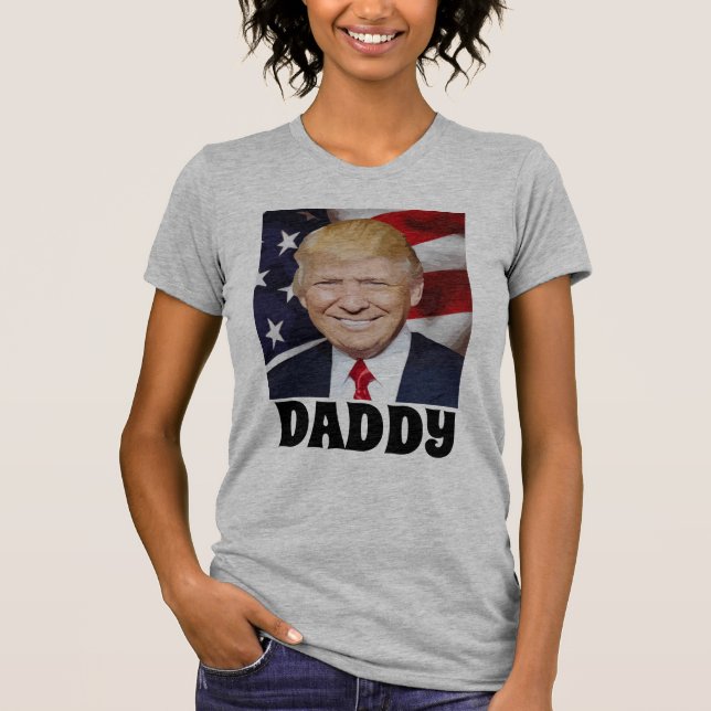 Camiseta T-Shirts pai TRUMP (Frente)