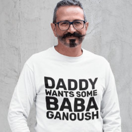 Camiseta T-Shirts PAIS DE HOMENS DE BABA GANOUSH
