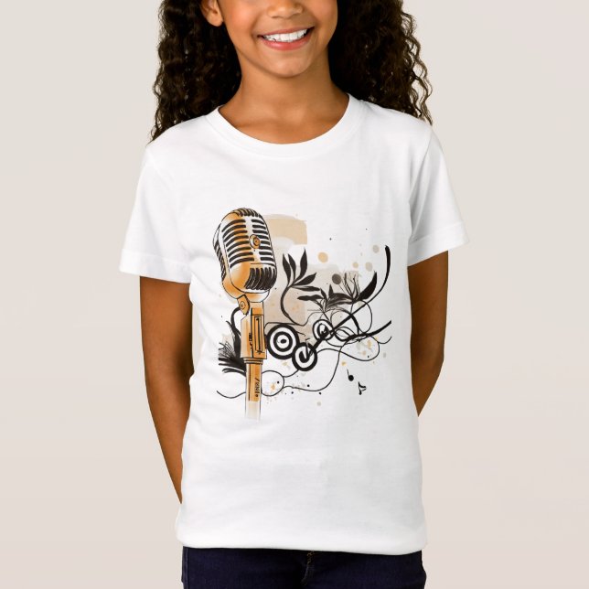 Camiseta T-Shirts para raparigas (Frente)